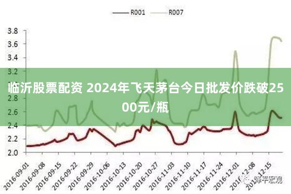 临沂股票配资 2024年飞天茅台今日批发价跌破2500元/瓶