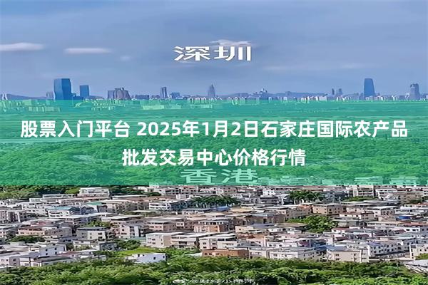 股票入门平台 2025年1月2日石家庄国际农产品批发交易中心价格行情