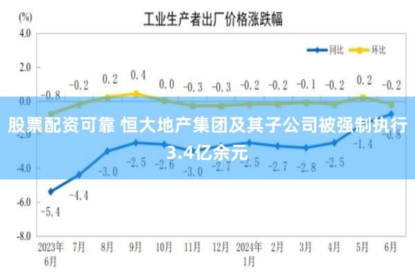 股票配资可靠 恒大地产集团及其子公司被强制执行3.4亿余元